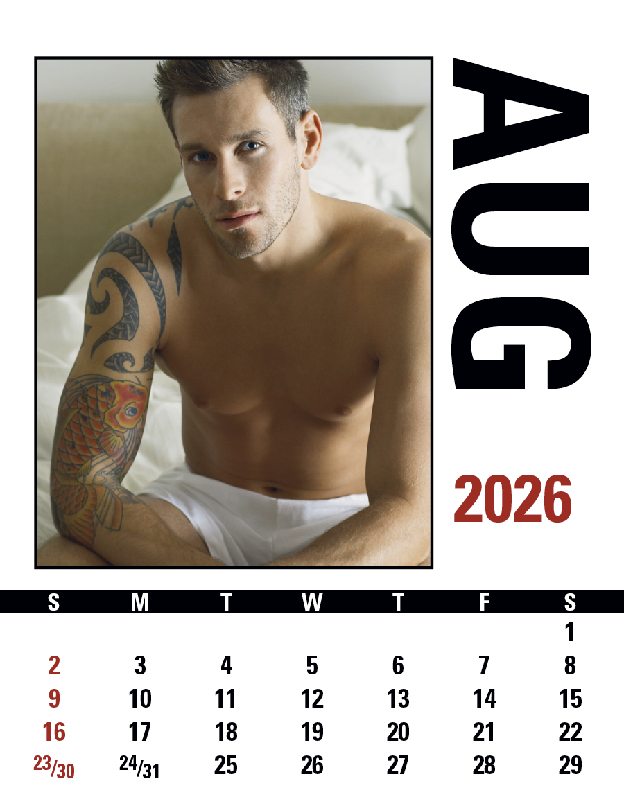 Triumph® Calendars Press-N-Stick Male Call Calendar 37