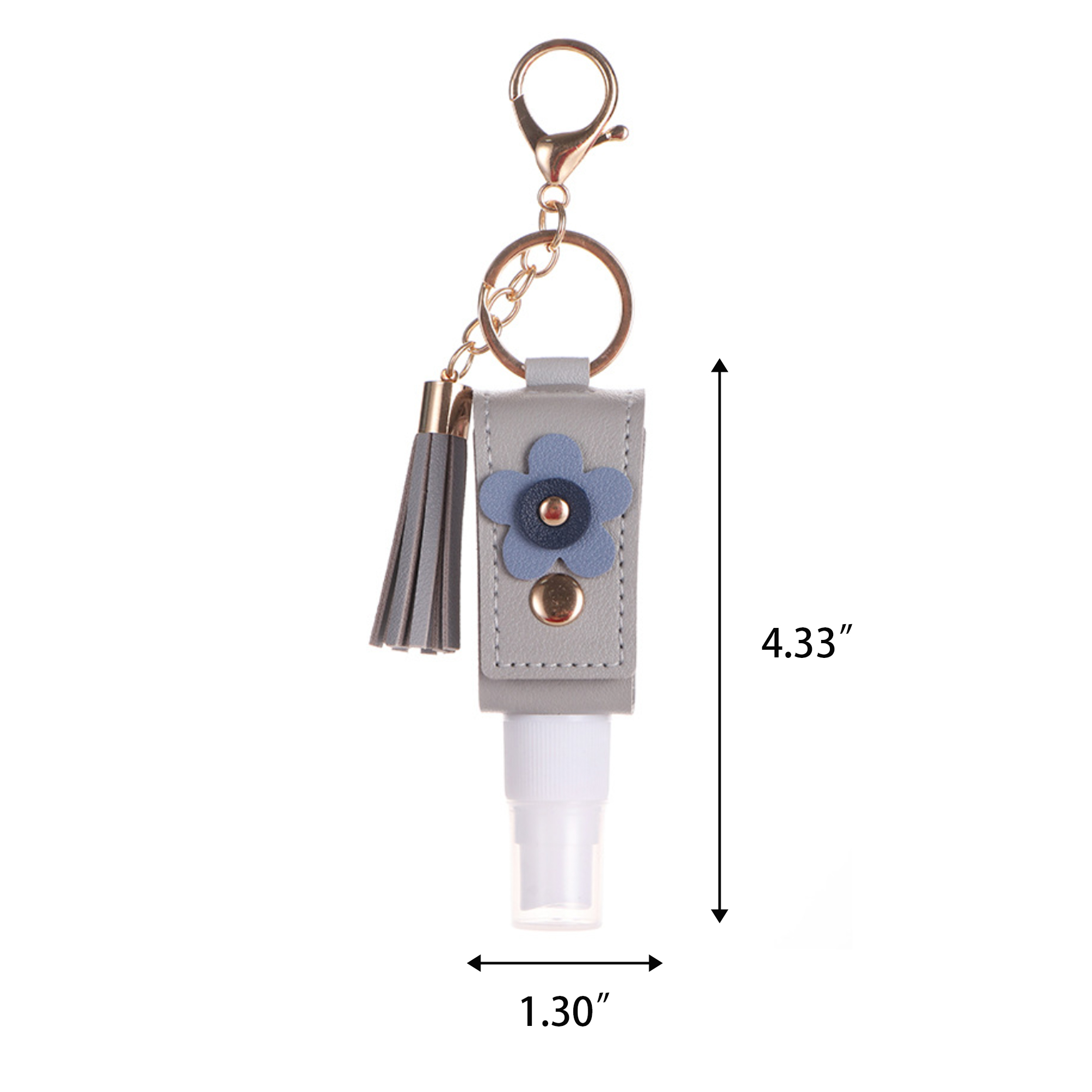 Reusable Travel Bottle Keychain 2
