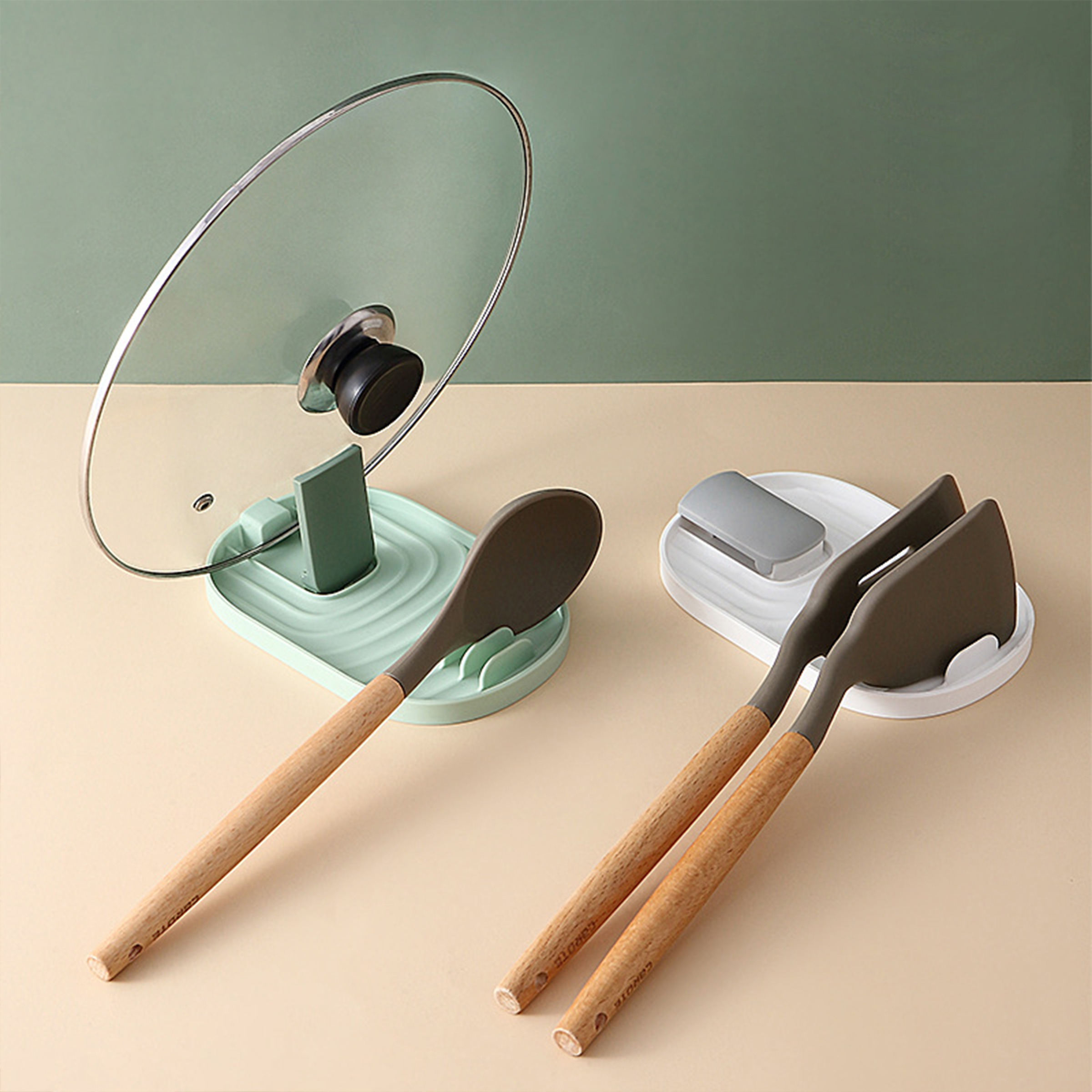 Polypropylene Hanging Pot Lid Rack 6