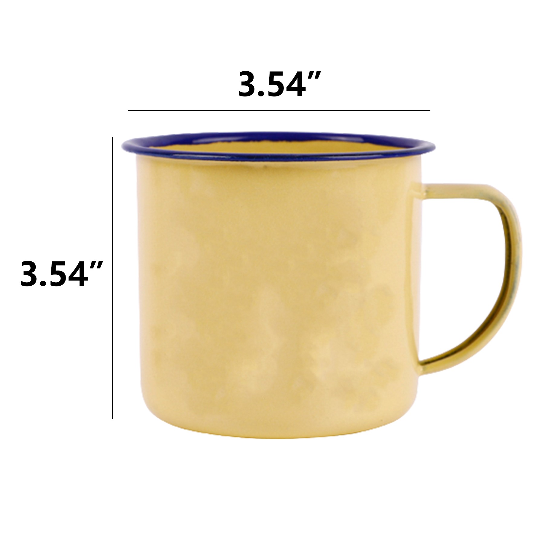 13.5 Oz. Enamel Camping Coffee Mugs 2