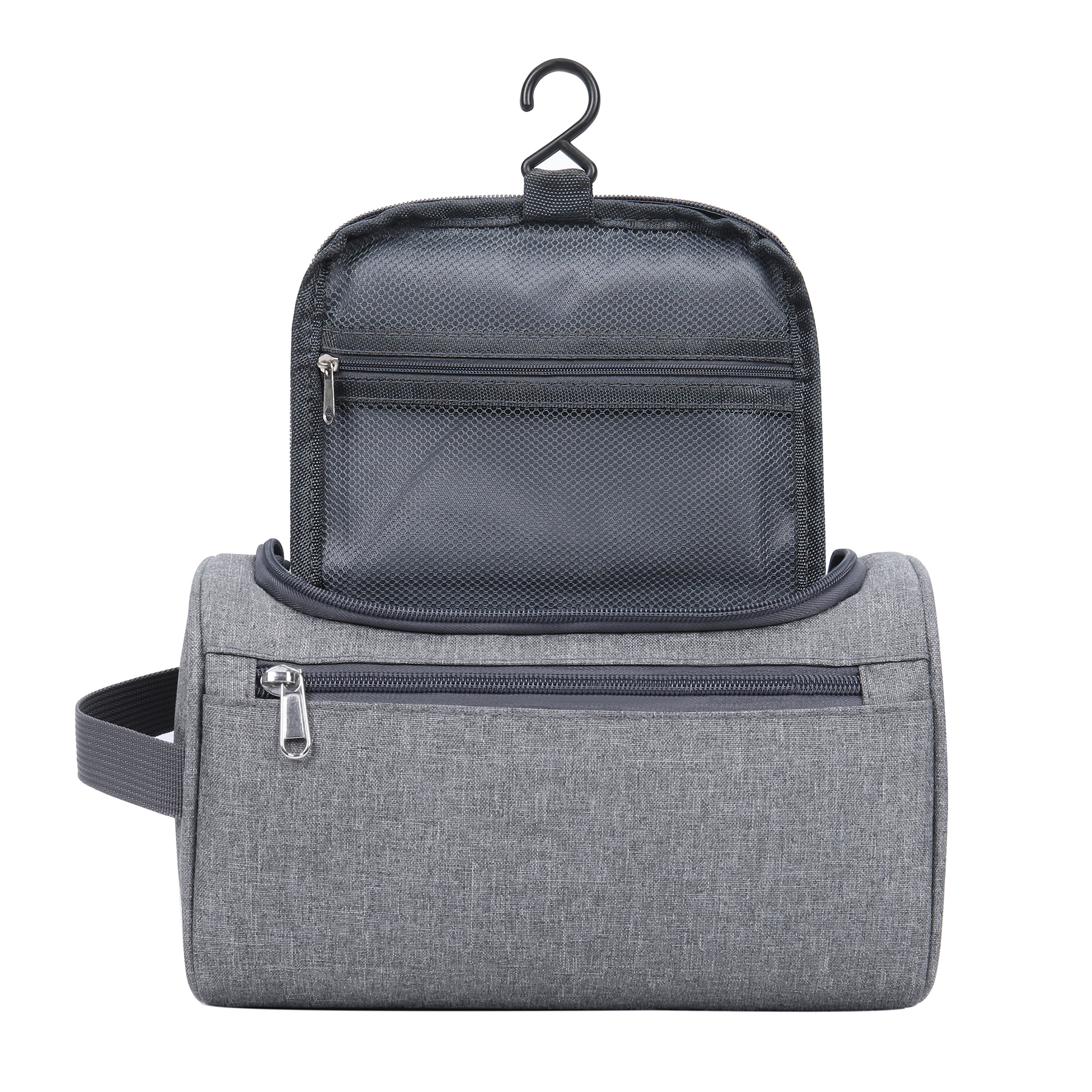 Hanging Toiletry Bag with Front Zip Pocket 10