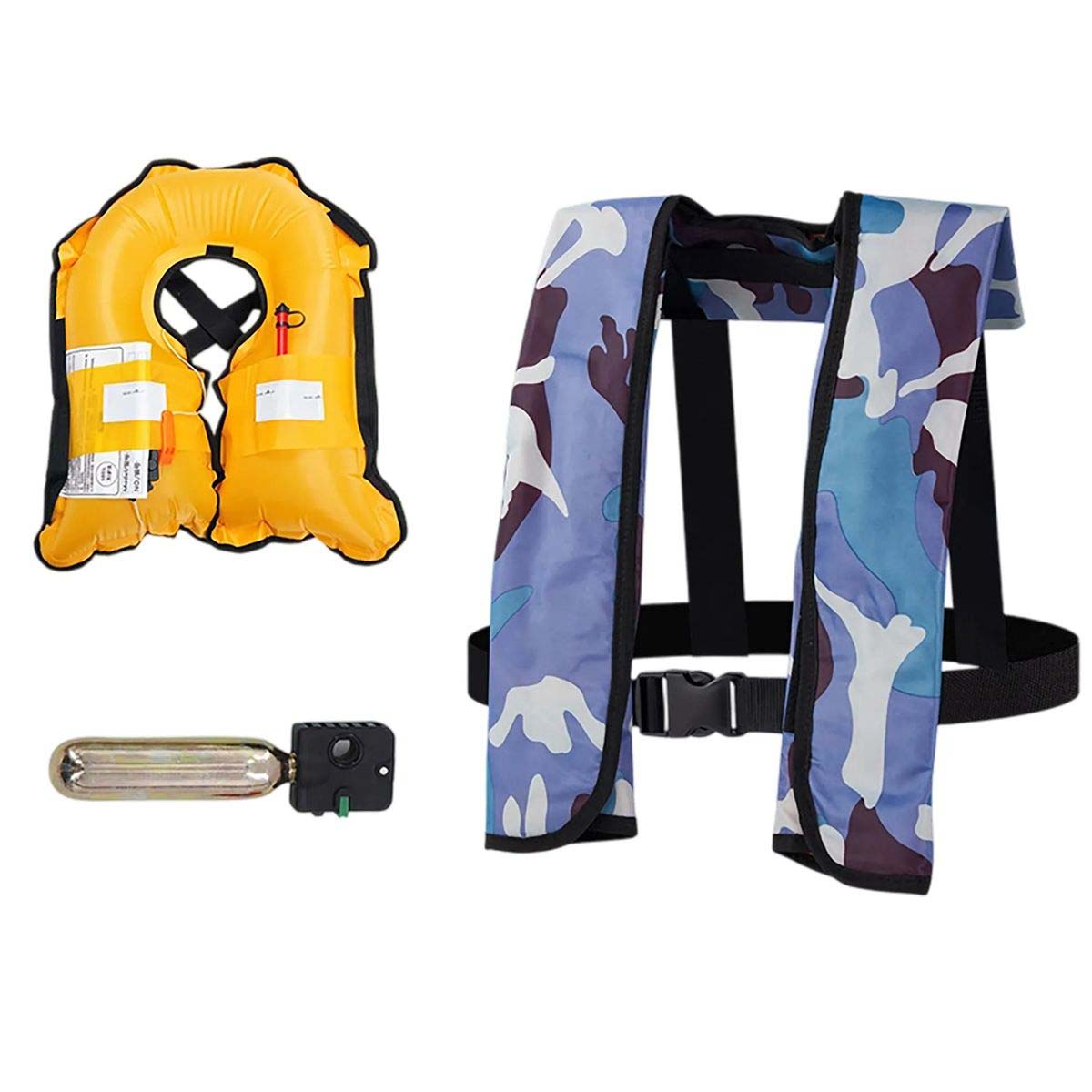 Reusable Inflatable Life Jacket for Water Protection 12