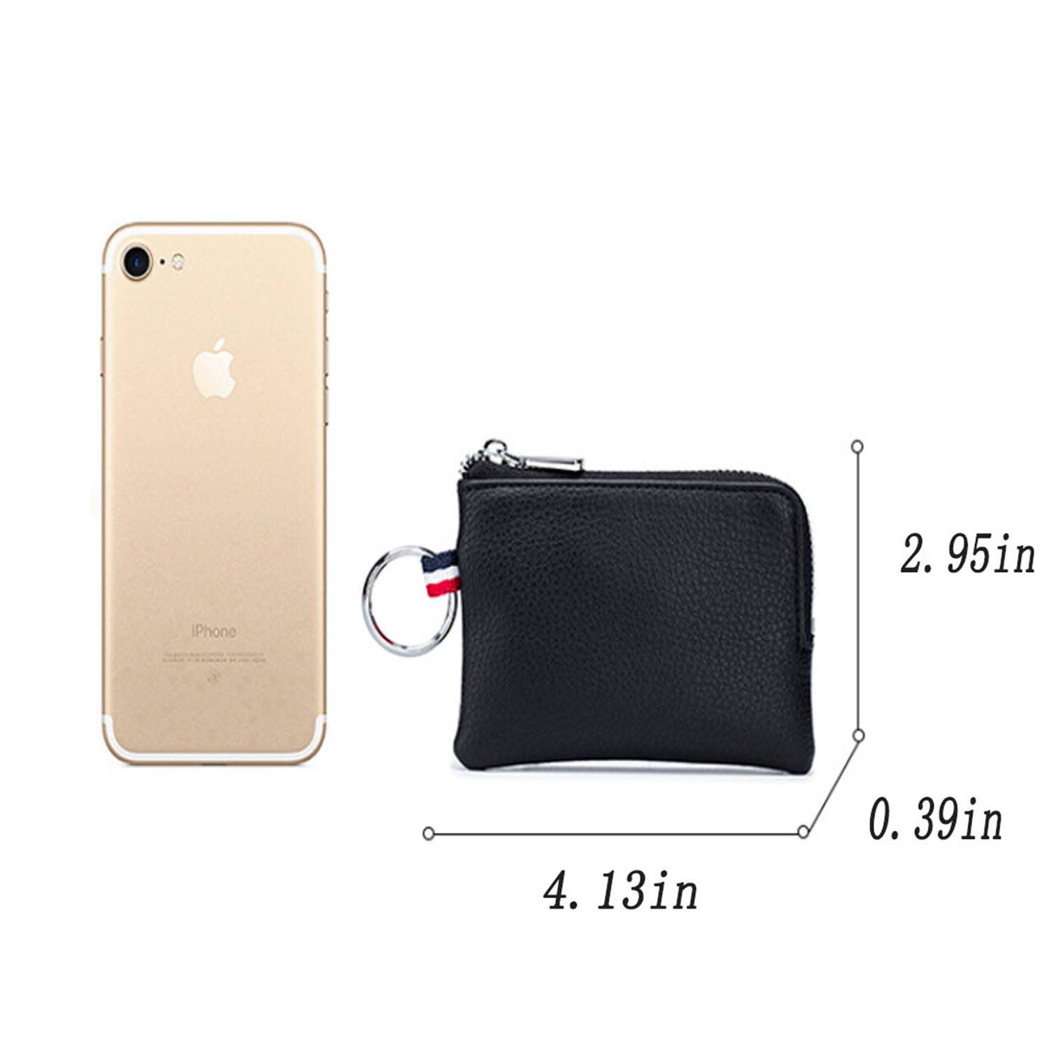 Genuine Leather Coin Wallet 2