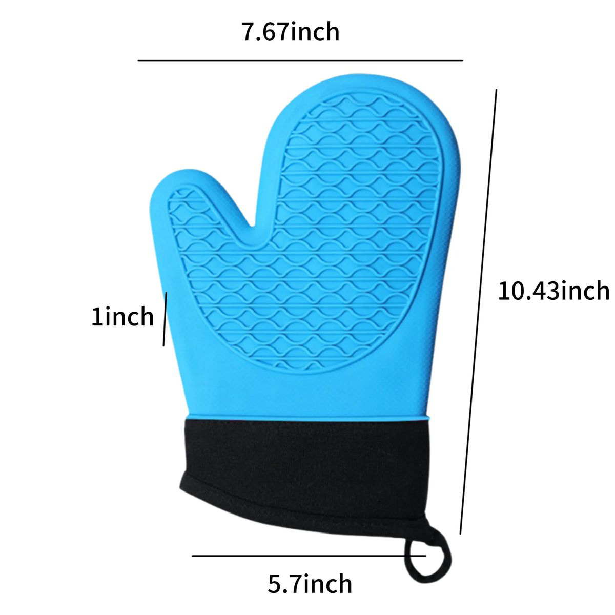 Thick Heat Resistant Mitts For Baking And Grilling 7