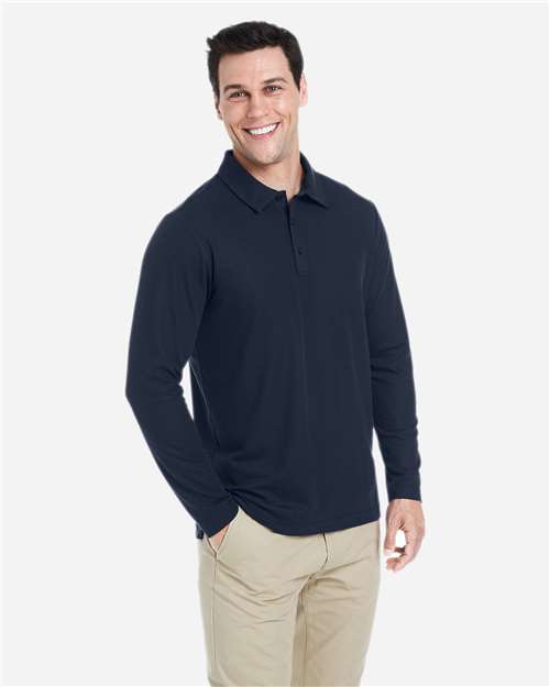 Men's Fusion ChromaSoft™ Long Sleeve Pique Polo - CE112L 24