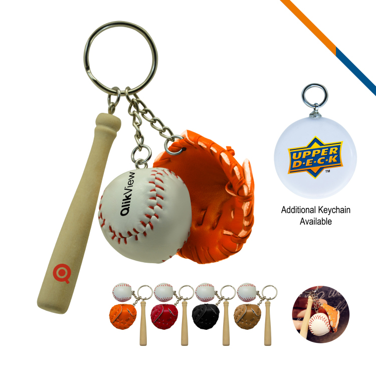 Baseball Glove Keychain 3