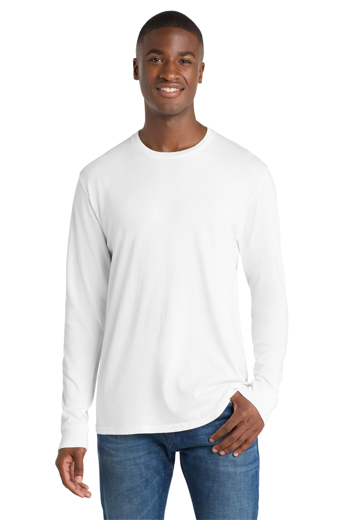 Port & Co Beach Wash Garment-Dyed Long Sleeve Tee PC099LS 66