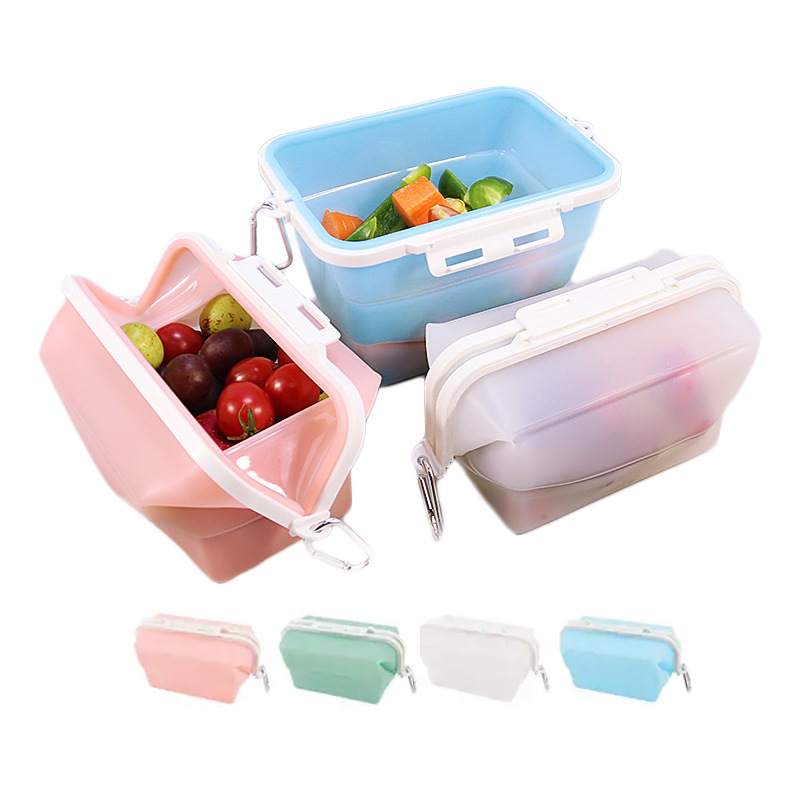 Silicone Foldable Food Storage Containers 5