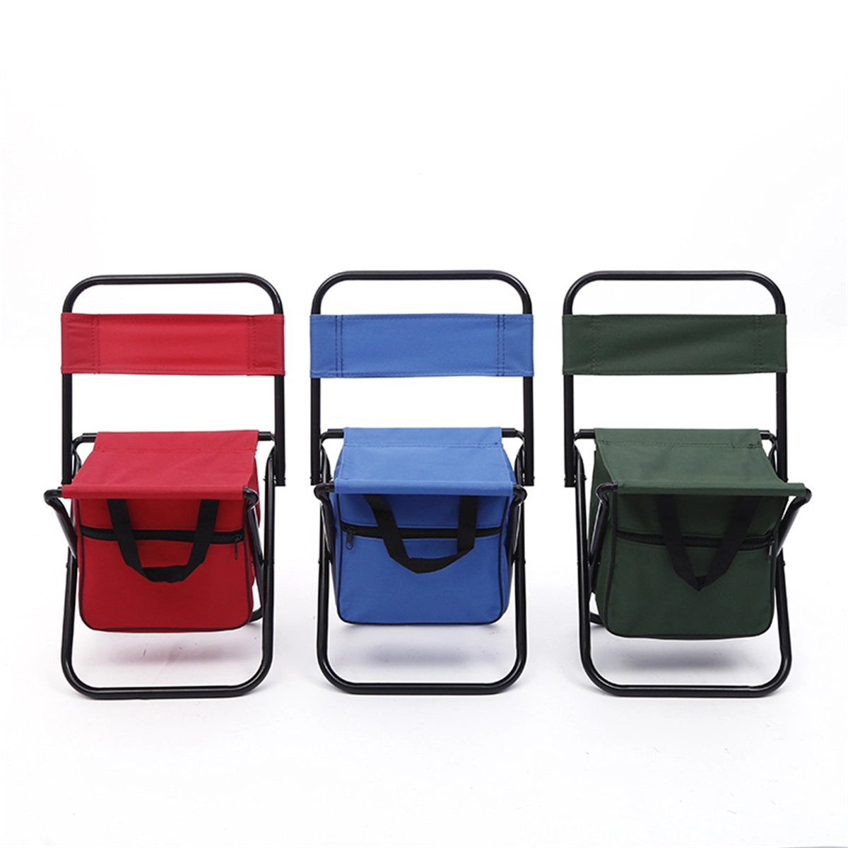 Folding Chair Seat with Storage bag for fishing 5