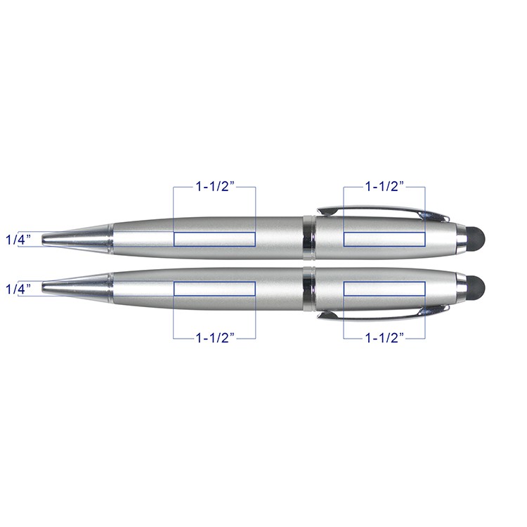 1955PEN - USB Jump Drive, Stylus & Ballpoint Pen 2