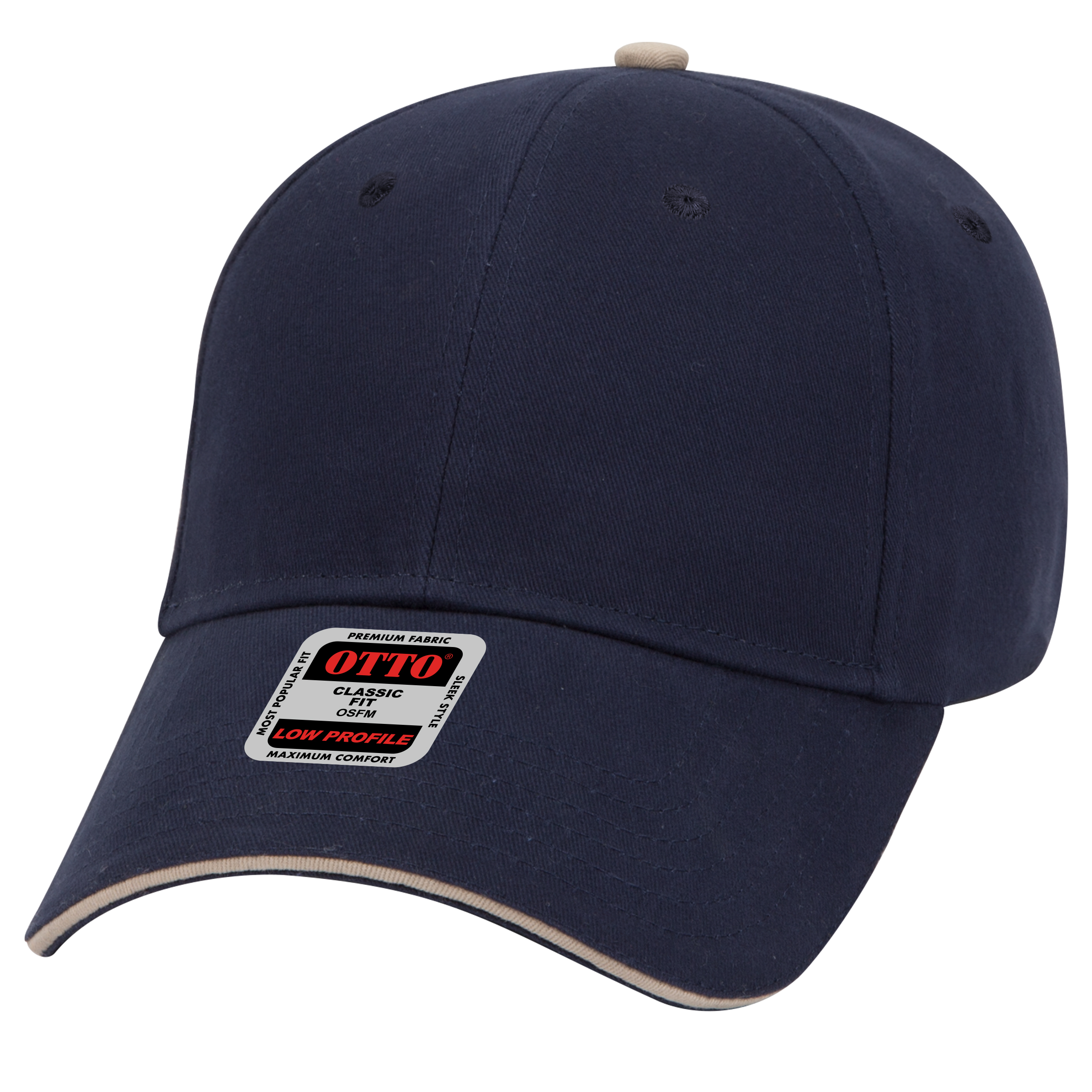 OTTO CAP® 6 Panel Low Profile Baseball Cap 69