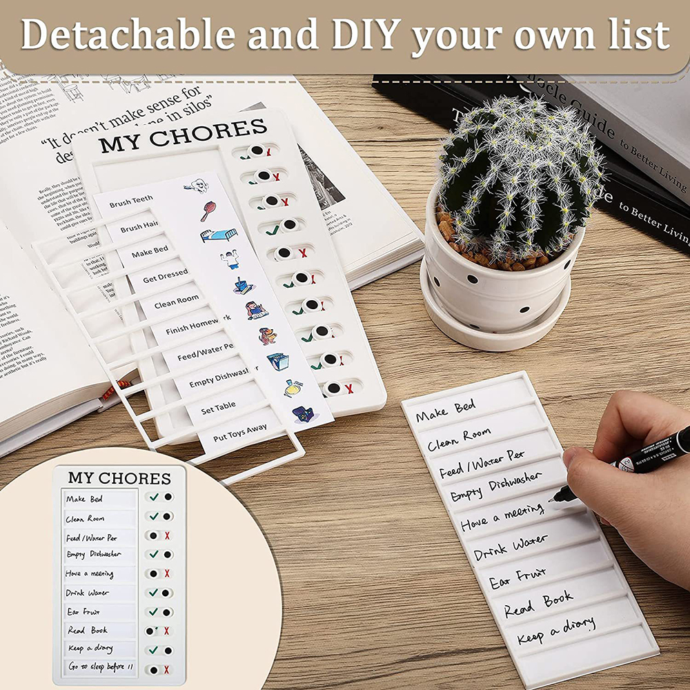 RV Checklist Memo Plastic Board 6