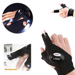 Hands Free LED Flashlight Gloves With Adjustable Strap 2