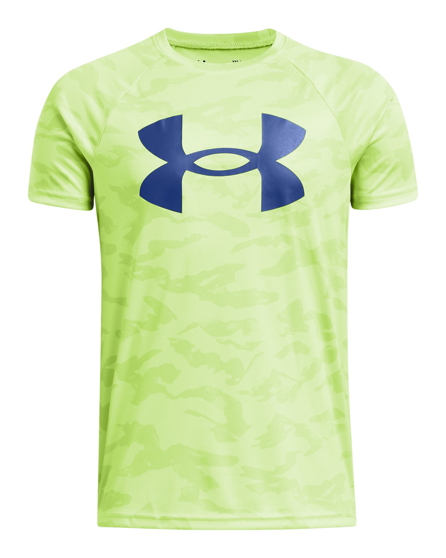 UA Tech Big Logo Printed Boys' Short Sleeve 40
