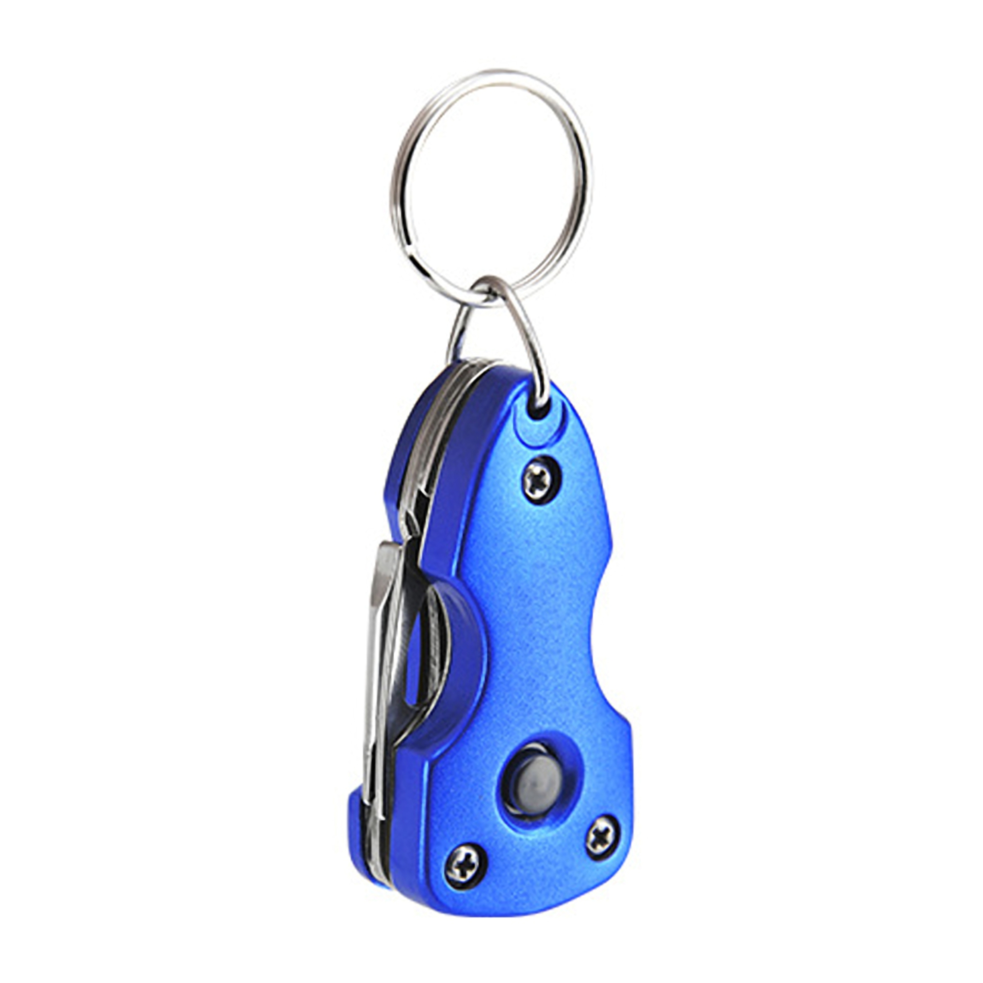 Multifunctional Foldable Pocket Tool w/LED Light and Keyring 5