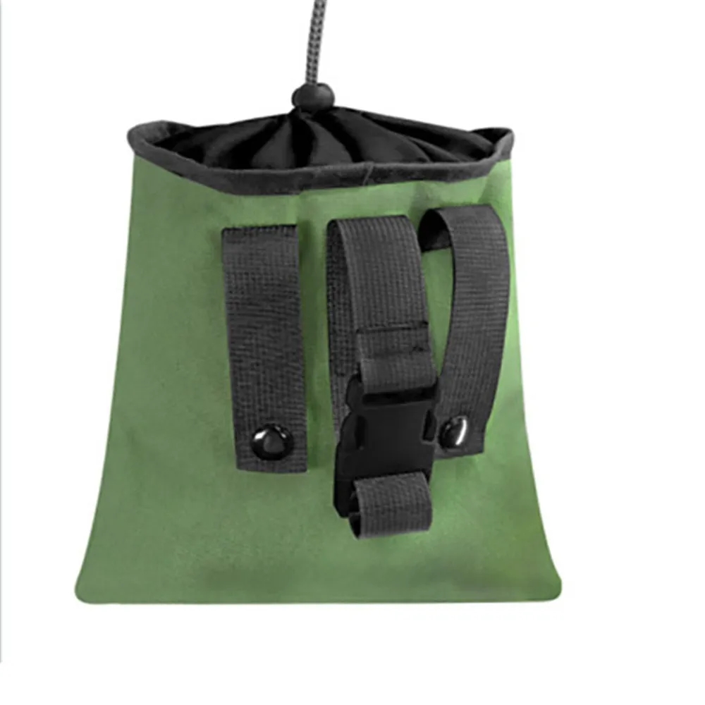 Mushroom Foraging Bag Waxed Canvas Collapsible Camping Pouch 7
