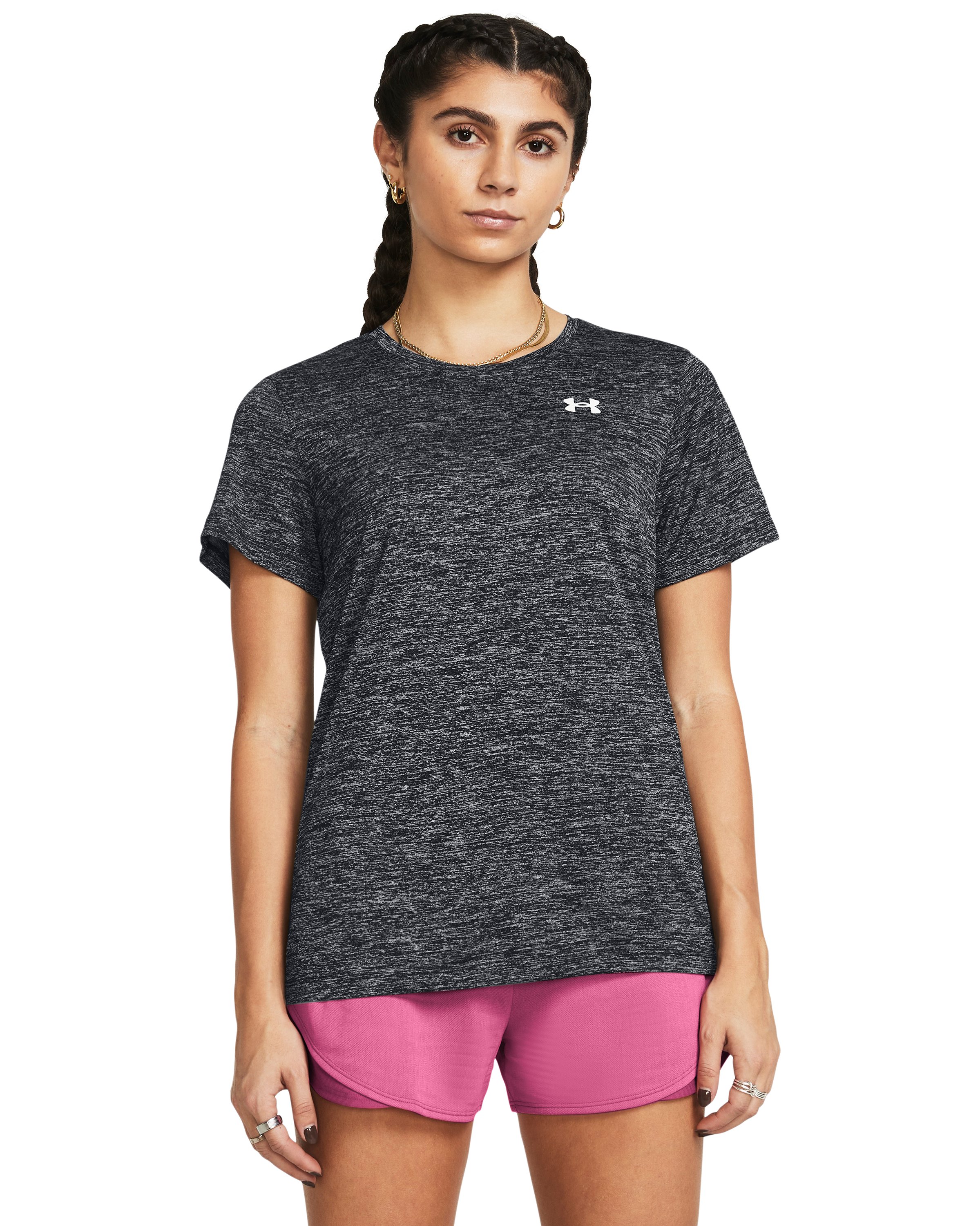 UA Tech Twist Women's Short Sleeve 19