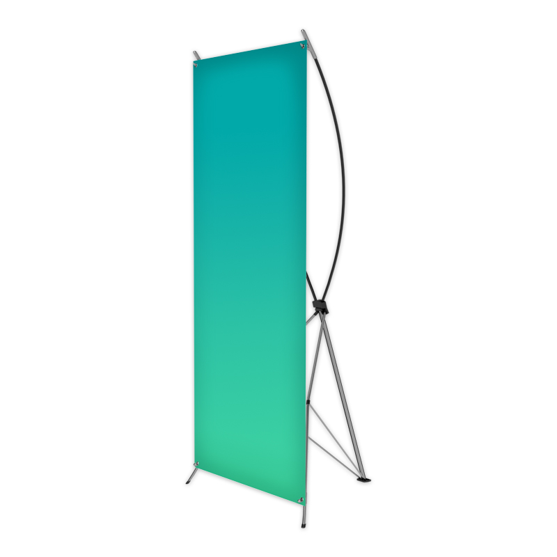 FRAME Table Top Mini Retractable Banner 9.5"x16.5" 3