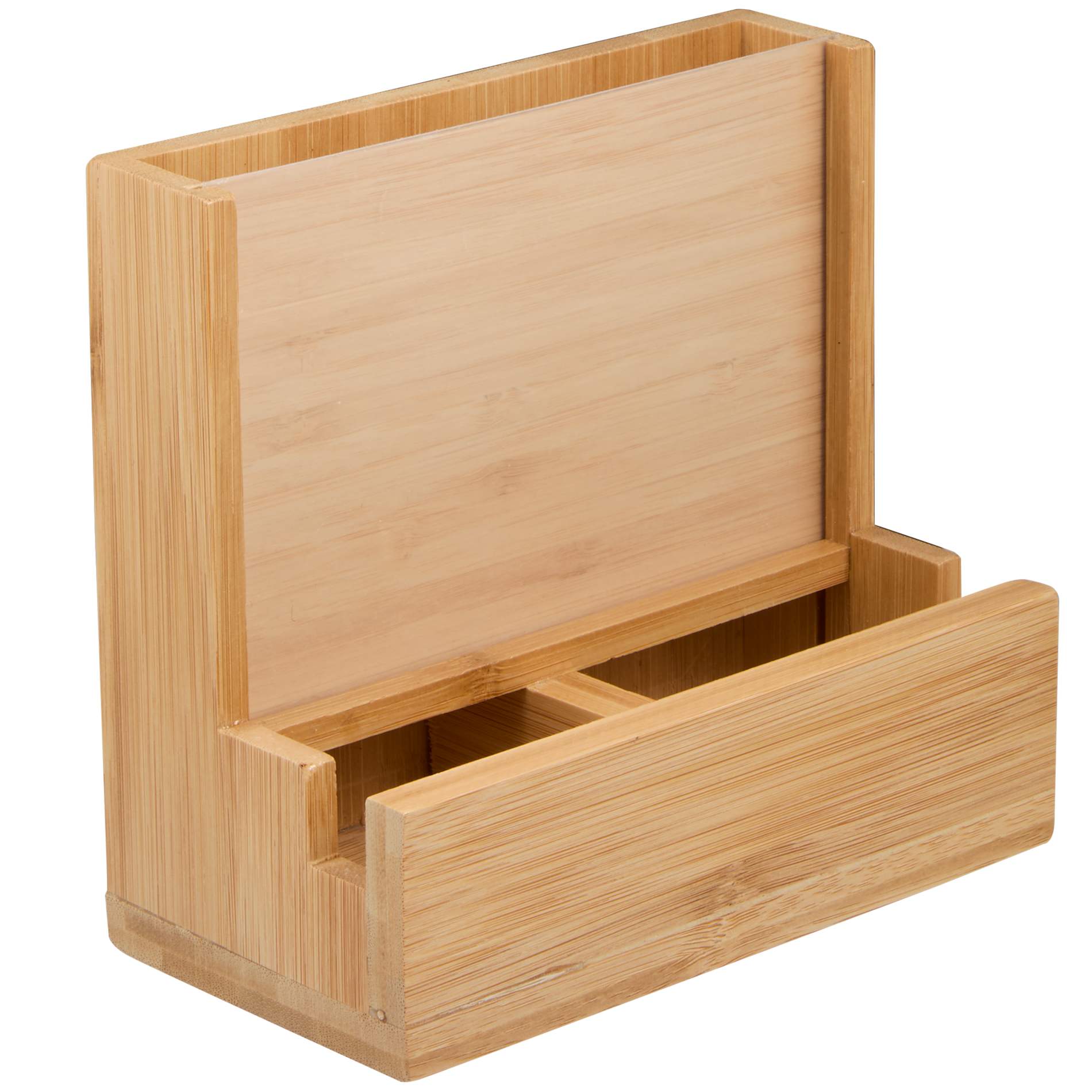 FSC® 100% Bamboo Photo Frame Desktop Organizer 20