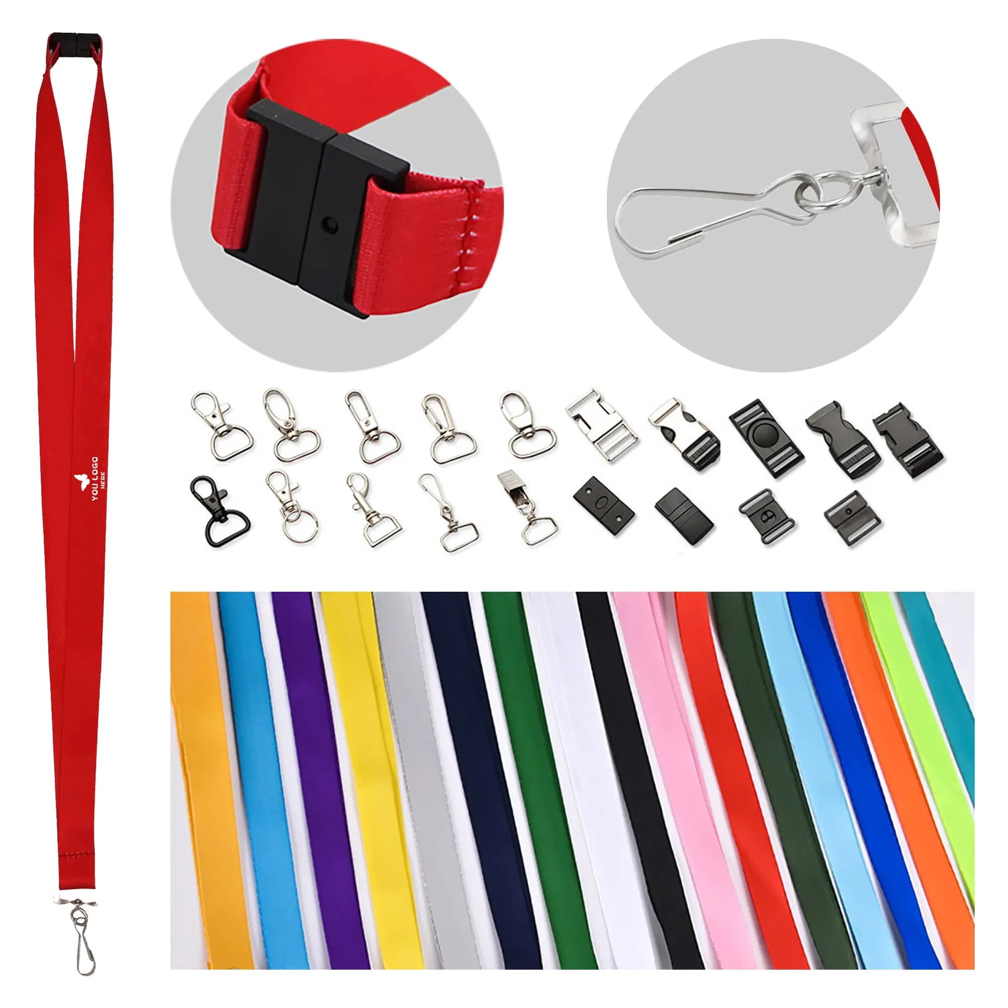 Multi Purpose Customizable Stylish Polyester Lanyard