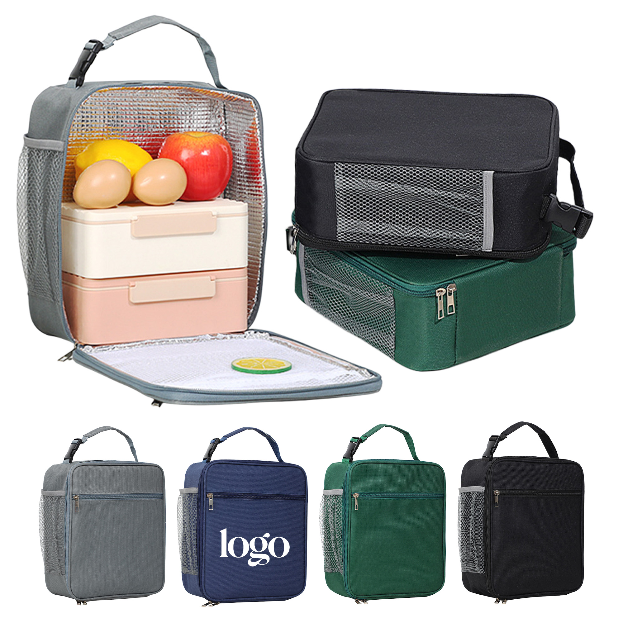 Convenient Oxford Cloth Lunch Bag 7
