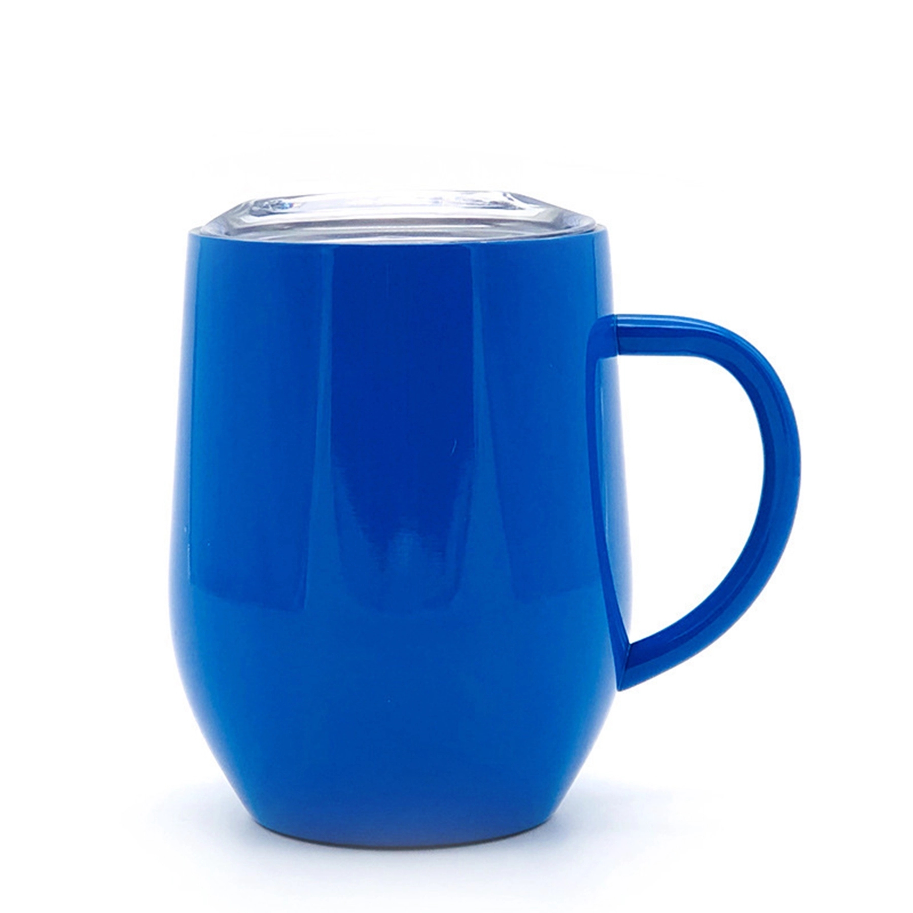 12oz Stainless Steel Mug with Lid and Handle 9