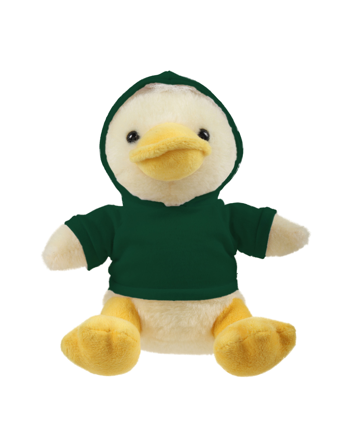 Soft Plush Sitting Duck wearing a Hoodieoodie 13
