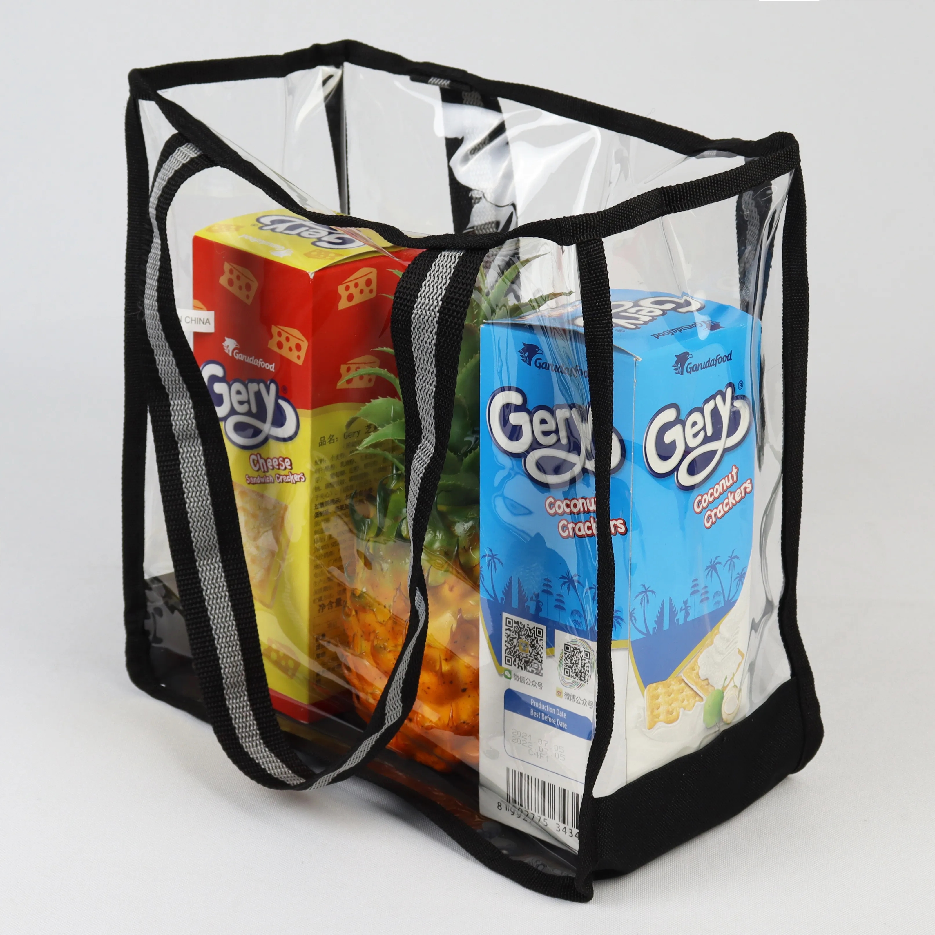 Clear Tote Bag (12" x 12") 7