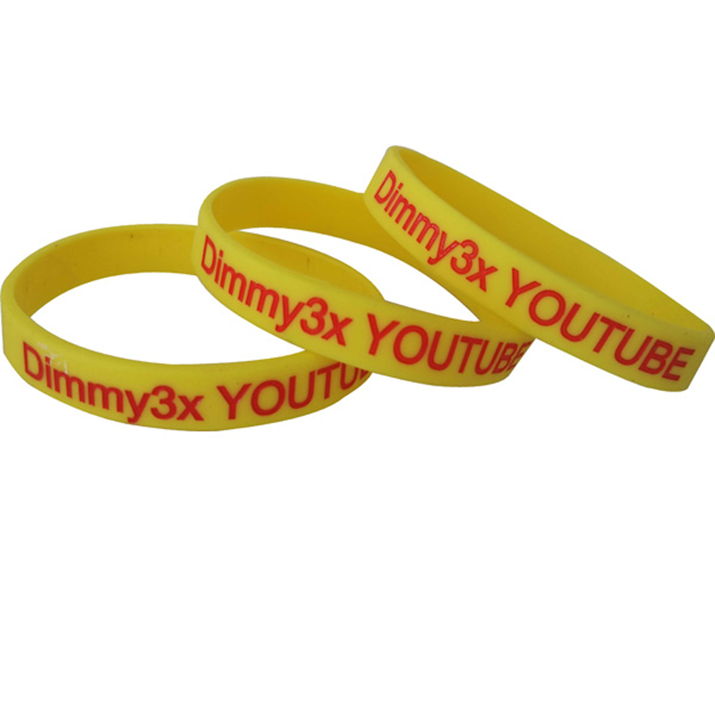 Deboss-Fill Silicone Wristbands 7