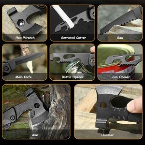 Silver Multi Pliers Tool Kit Essential For Outdoors 8