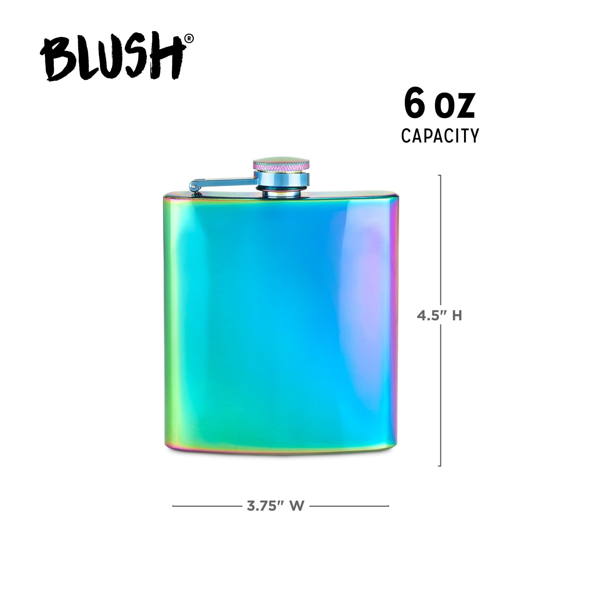 Blush® Mirage Stainless Steel Flask 7
