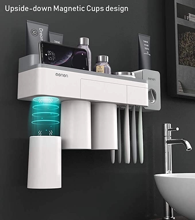Space-saving toothbrush storage box 2
