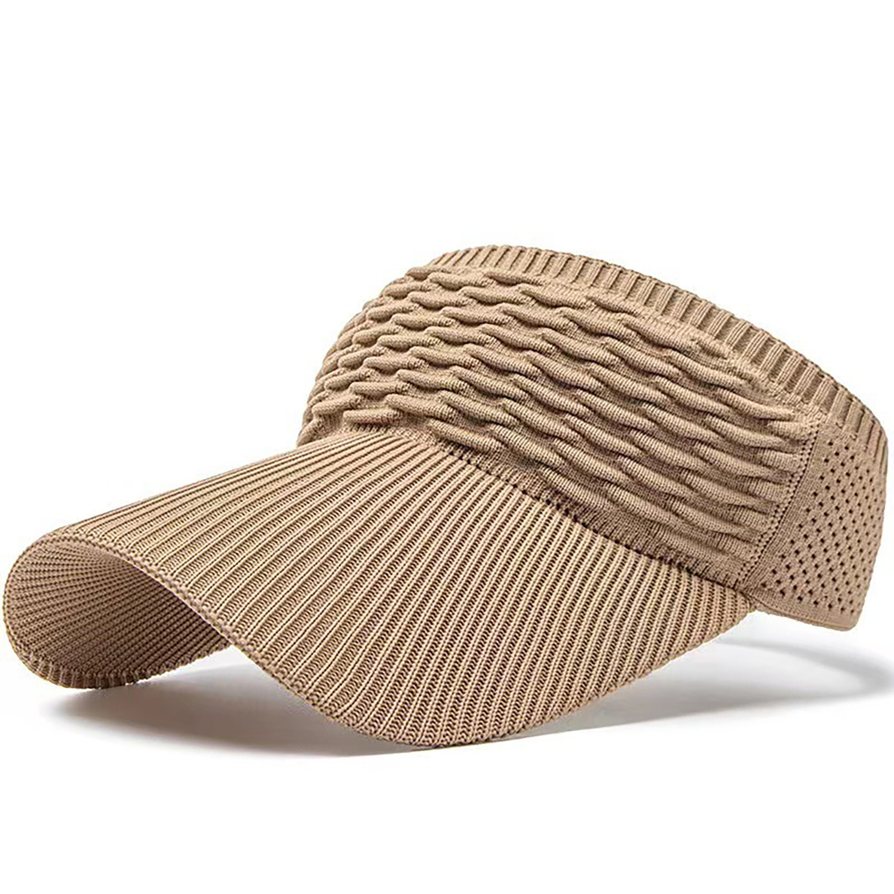 Women Knitted Elastic Visor Hat 6