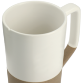Tahoe Tea & Coffee Ceramic Mug with Wood Lid 16oz 75