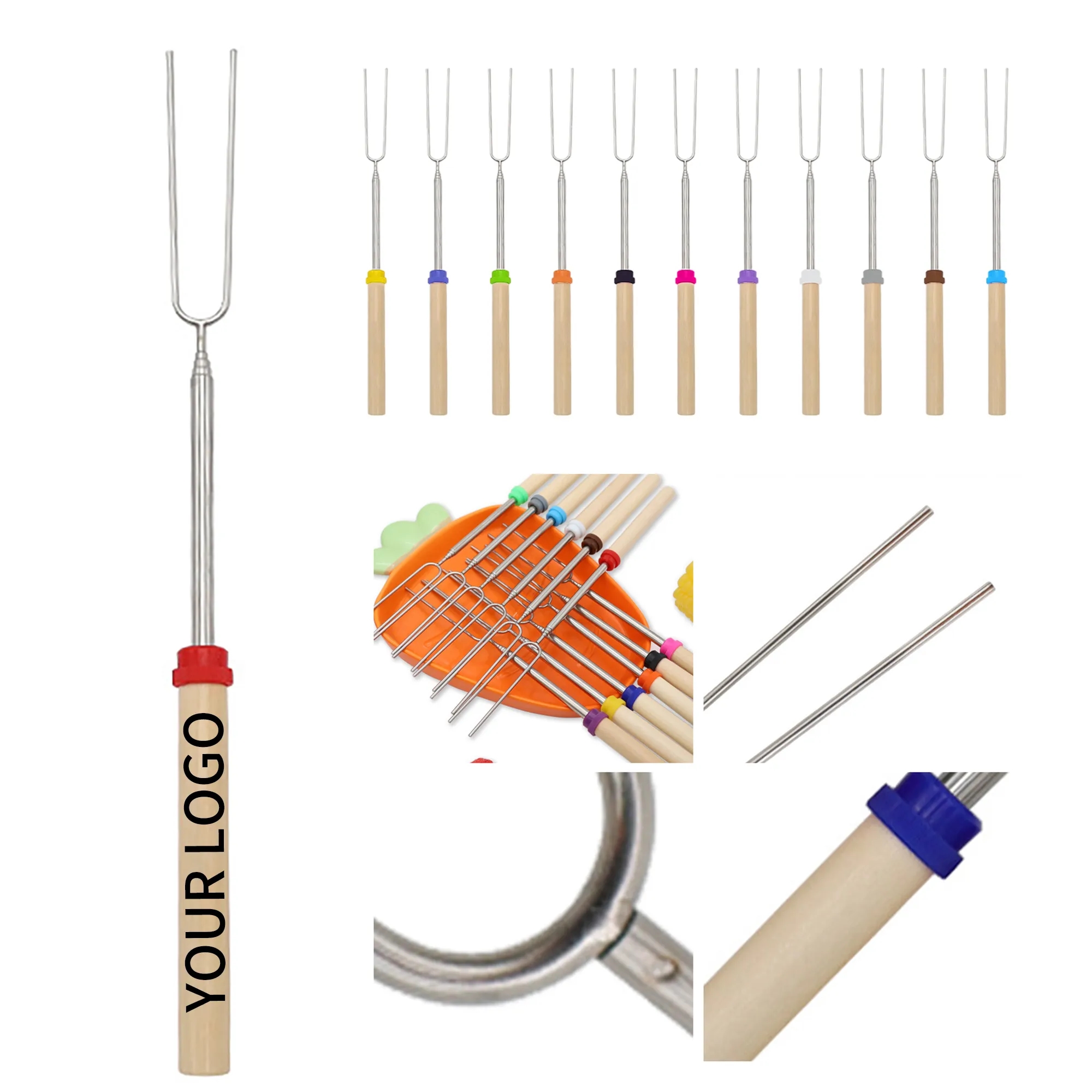 Telescopic BBQ Forks 13