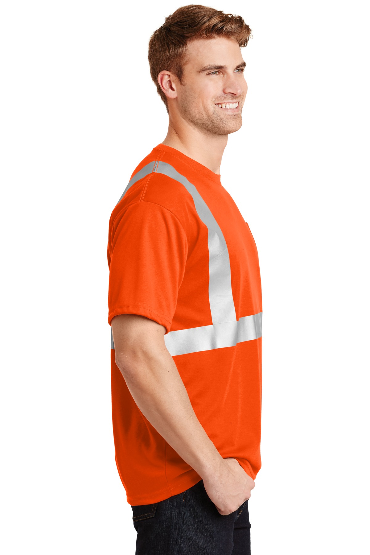 CornerStone - ANSI 107 Class 2 Safety T-Shirt. CS401 12