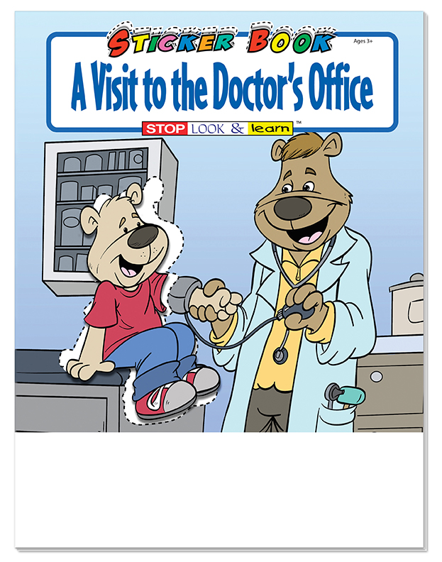 STICKER BOOK - A Visit to the Doctor's Office Sticker Book 5