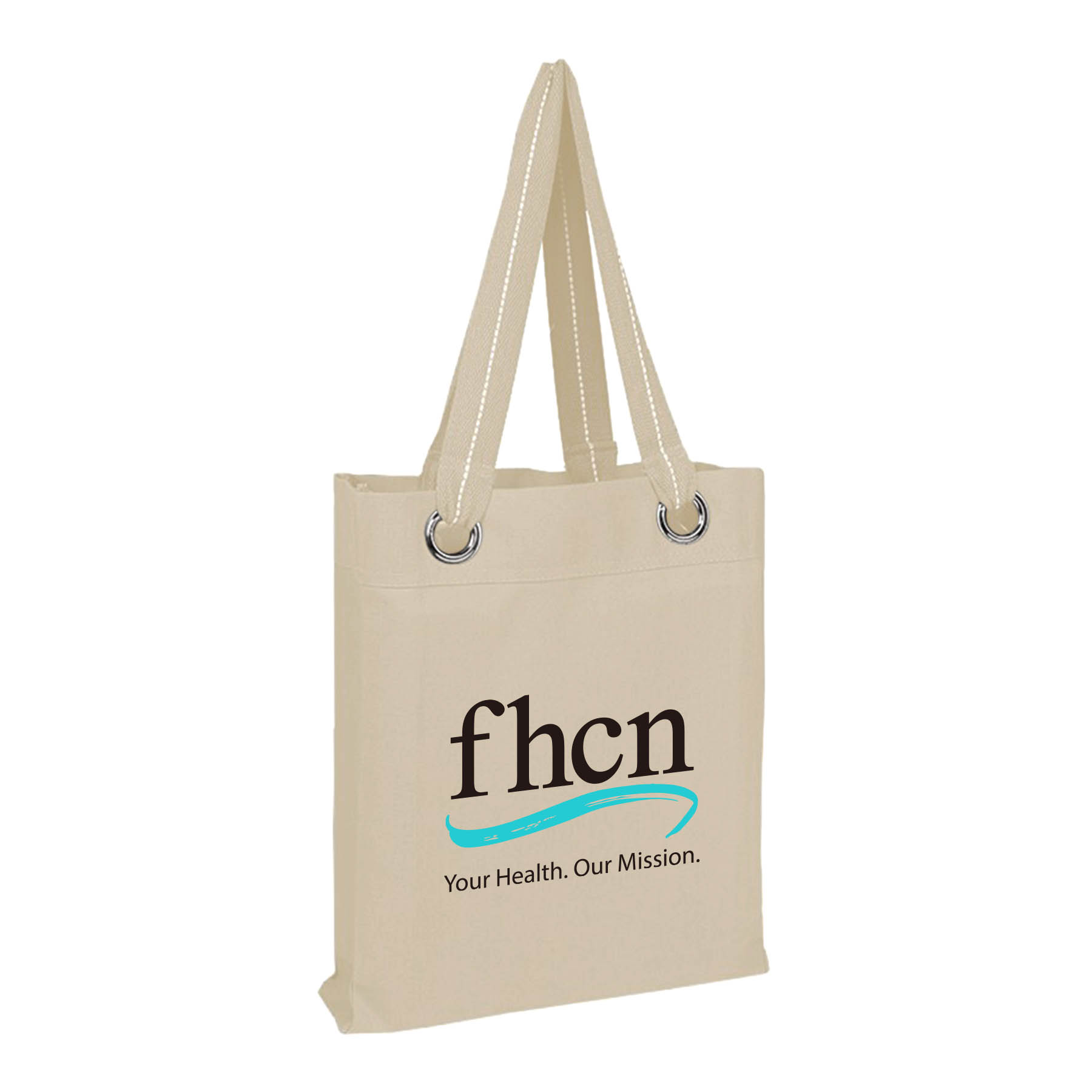 12 oz. 100% Cotton Heavy Canvas Natural Color Tote Bag 5