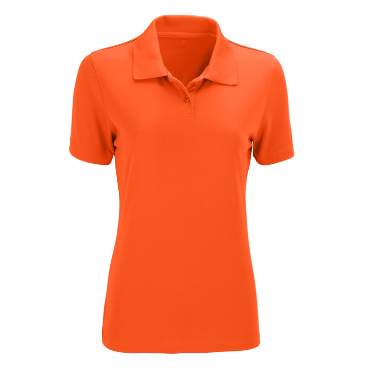 Vansport Ladies Omega Solid Mesh Tech Polo 2