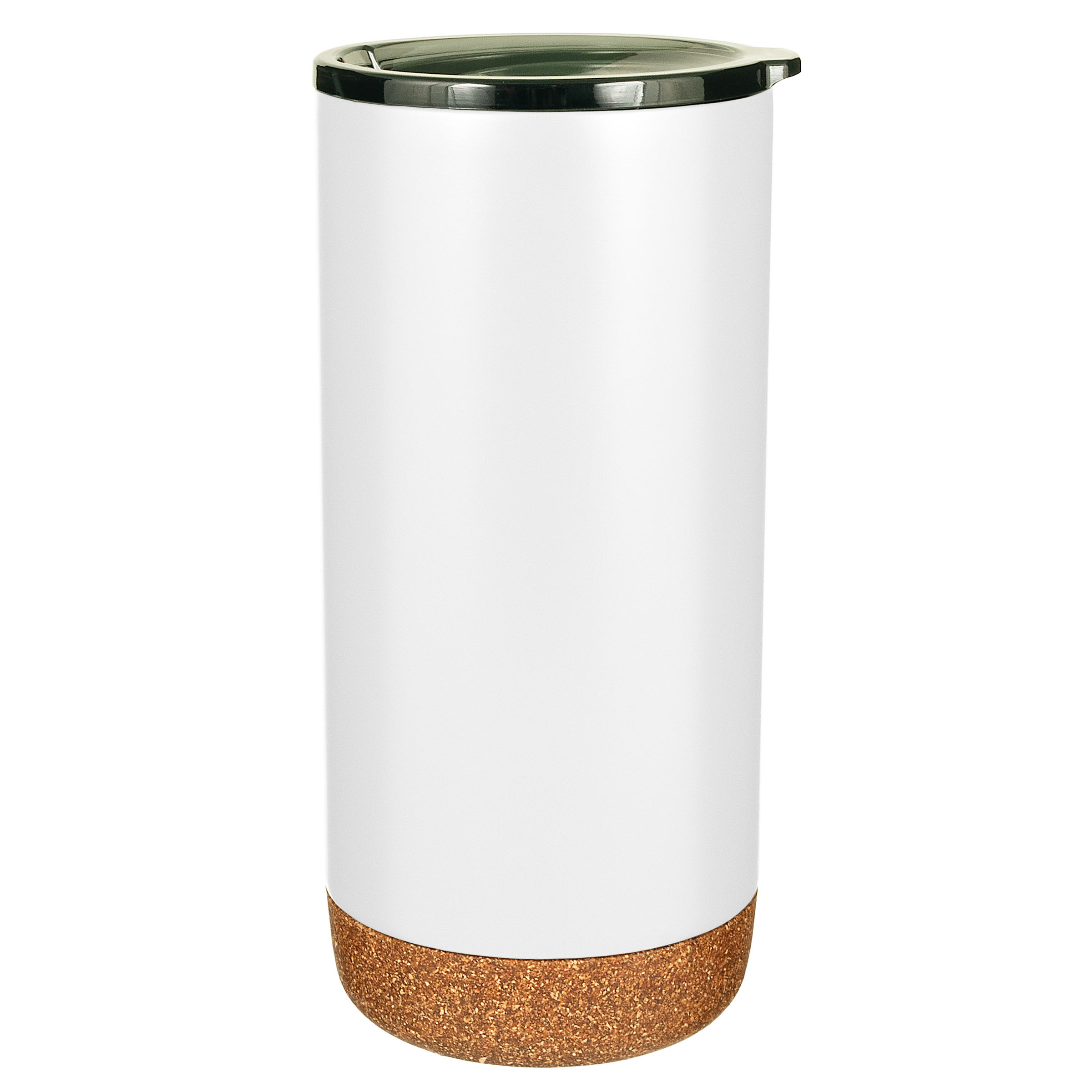 16 Oz. Estate Double Walled Stainless Tumbler with Cork Bottom 2