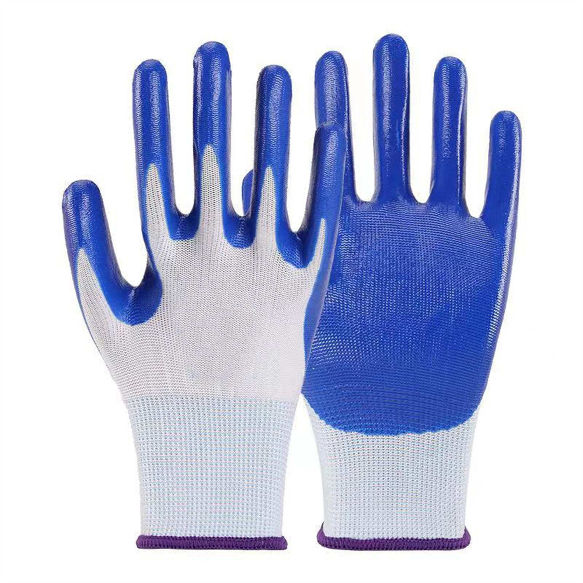 Rubber Coated Working Gloves 6