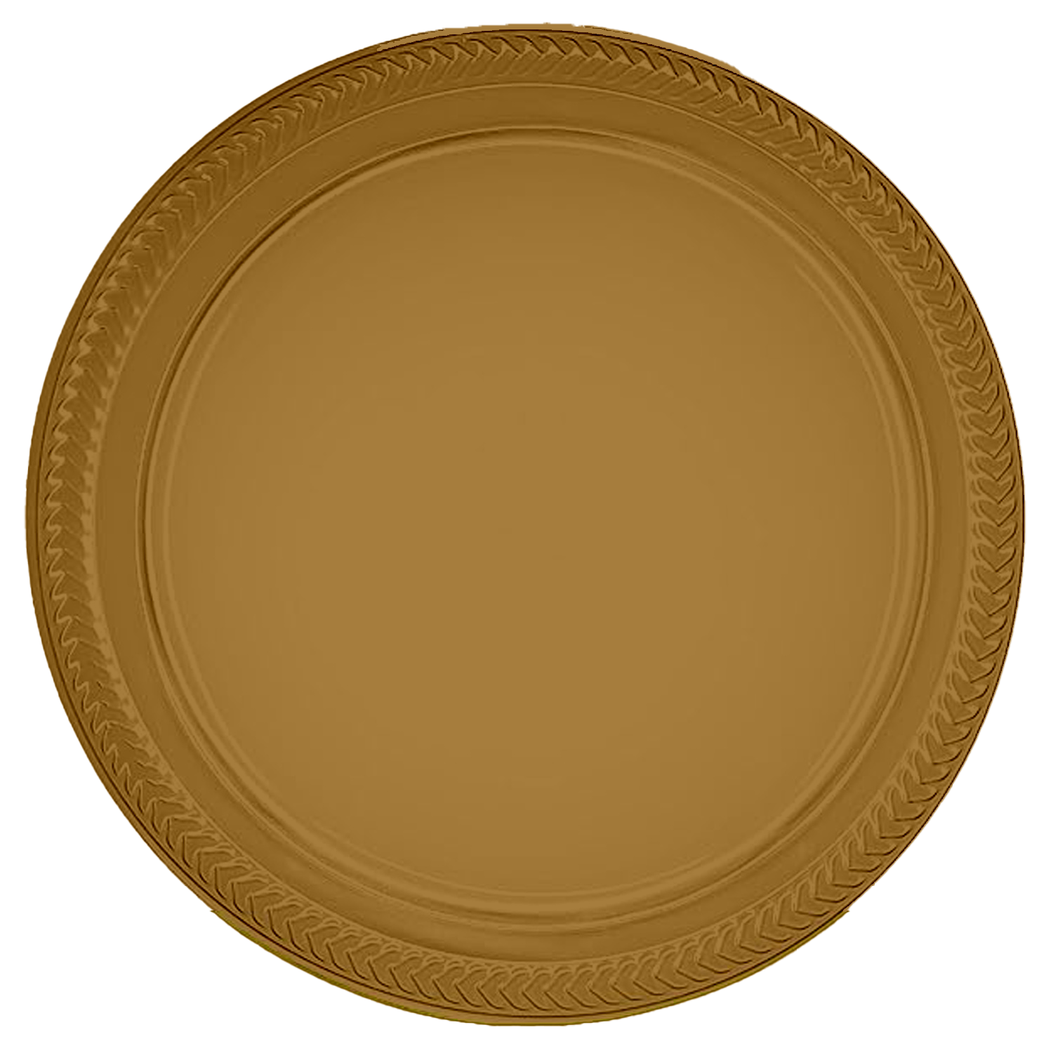 7" Colorware Plastic Plate 33