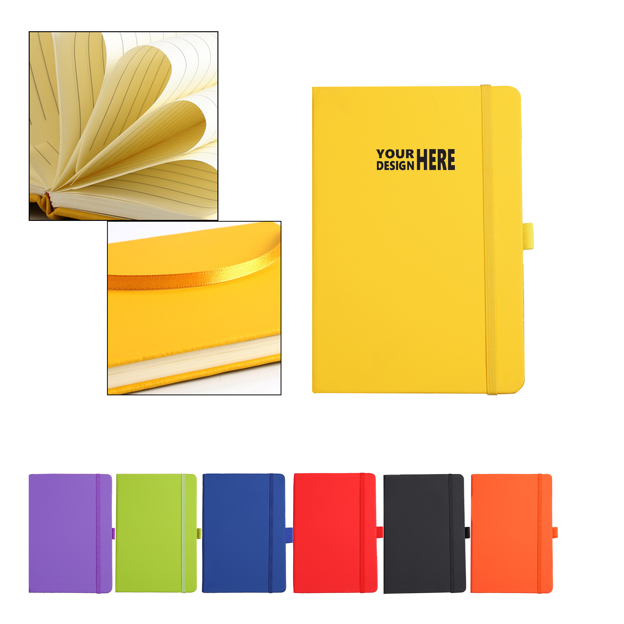 Budget A5 Journal Hard Cover Notebook 2