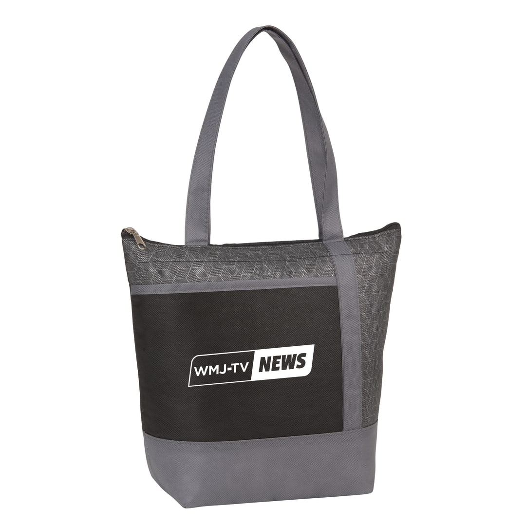 Chrome Non-Woven 9 Can Lunch Cooler 53