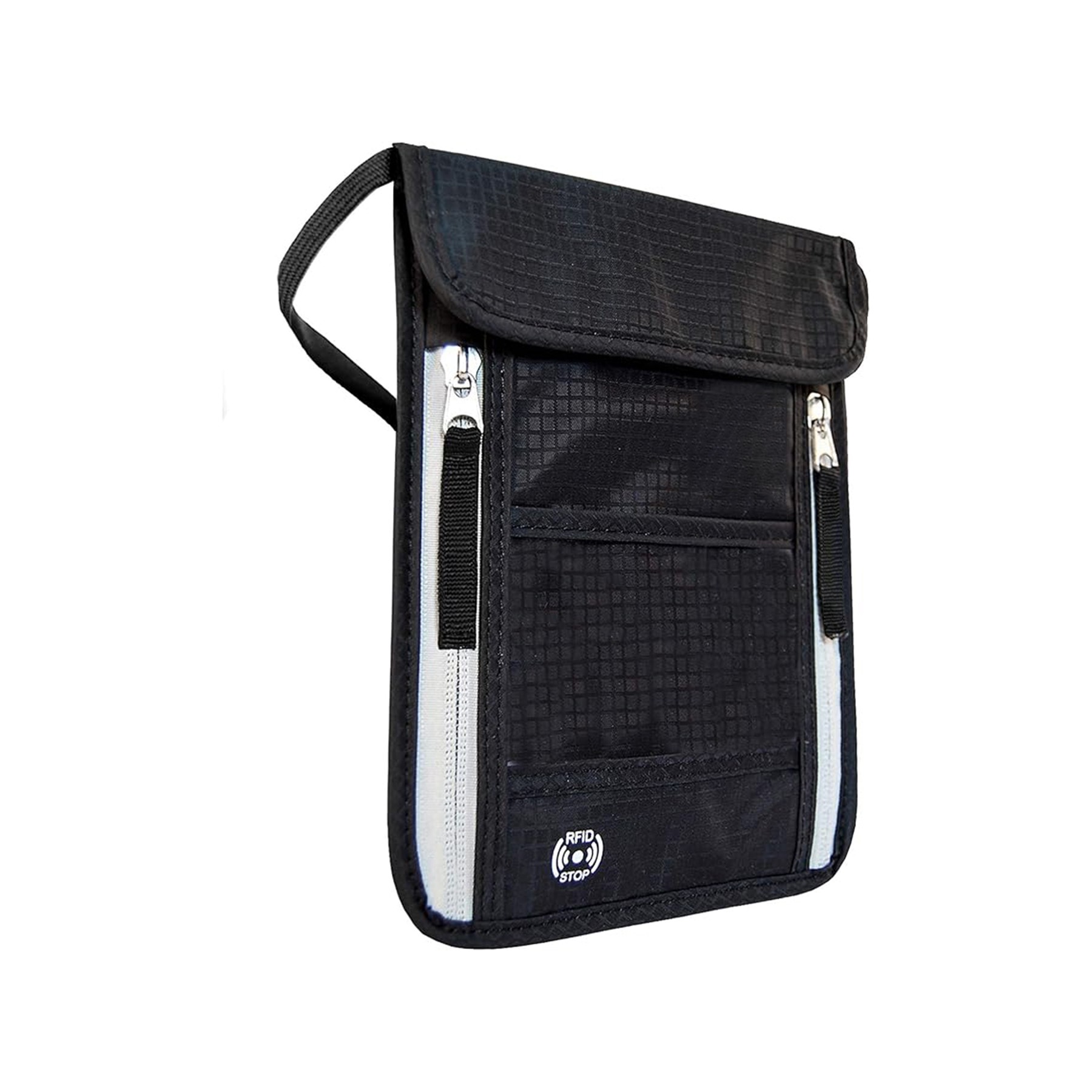 Travel Neck Wallet With RFID Blocking 4