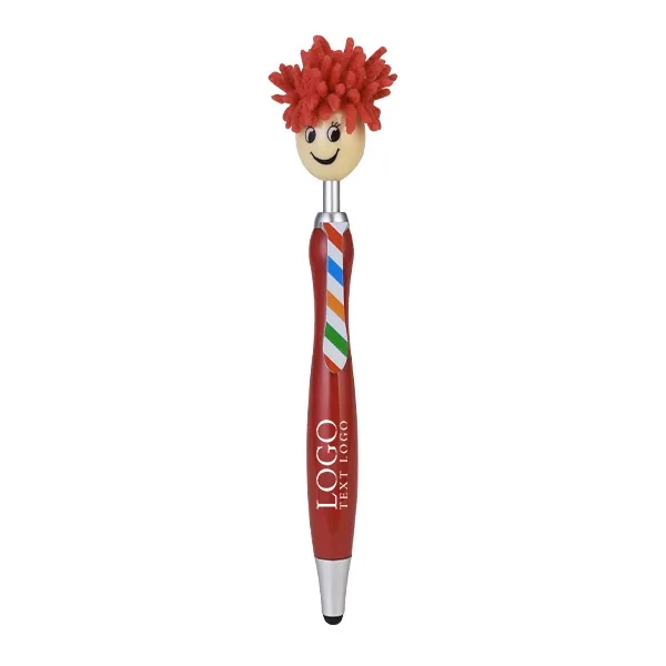Custom Cartoon Hair Head Pen 6