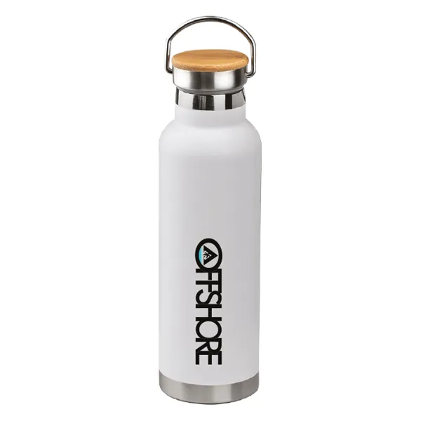 Insulated Metal Sports Bottle with Handle and Leak Proof Lid 6