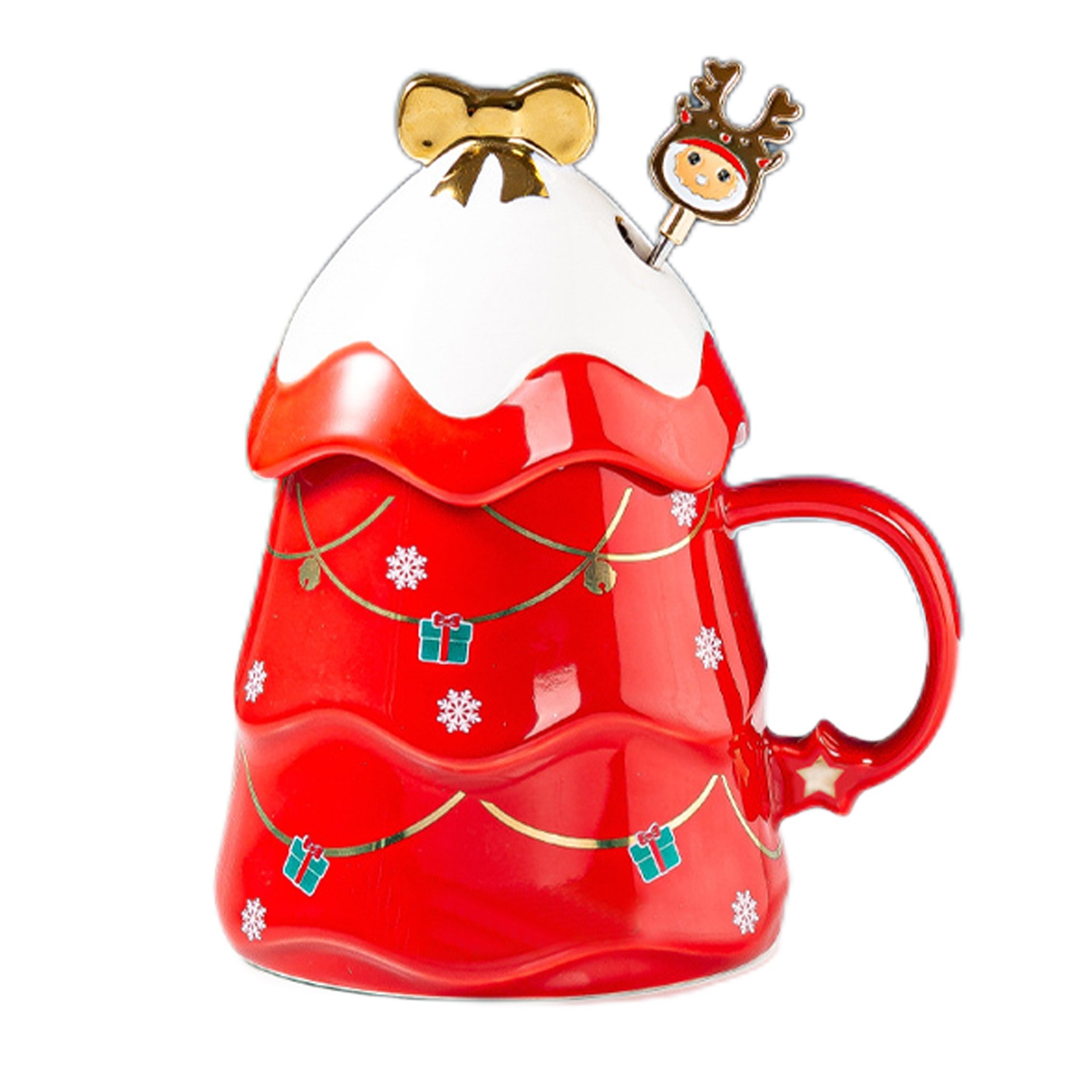Christmas Themed Ceramic Mug 5