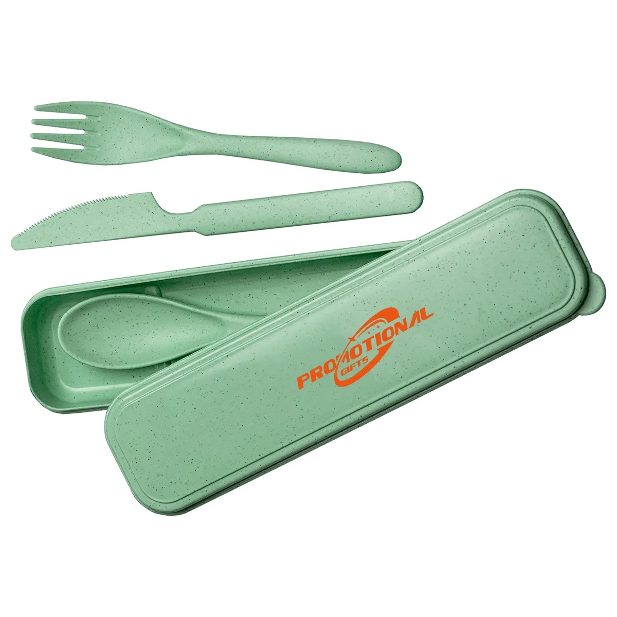 Eco-Friendly Wheat Straw Cutlery Set Travel Picnic Camping 2