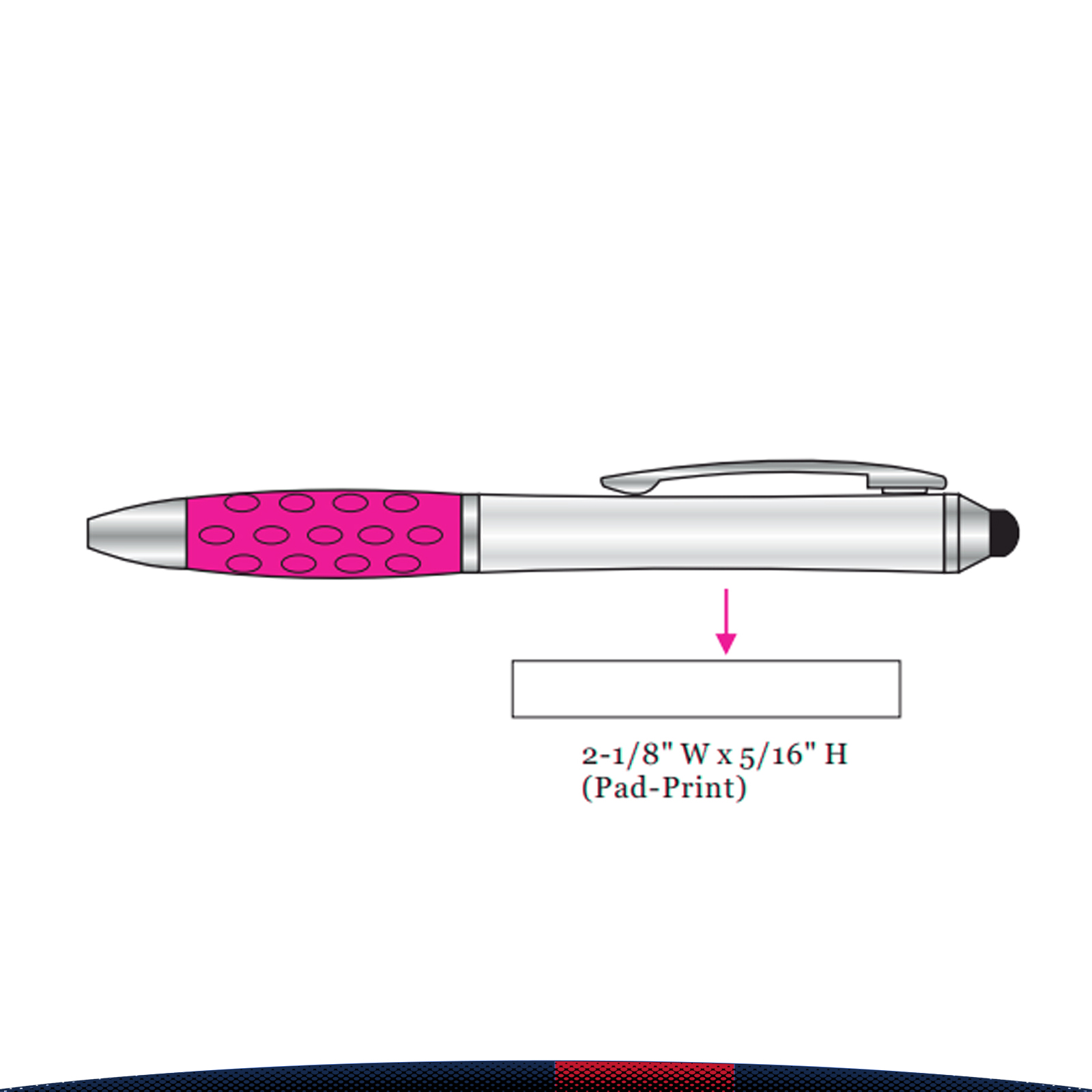 Wise Plastic Stylus Pens 6